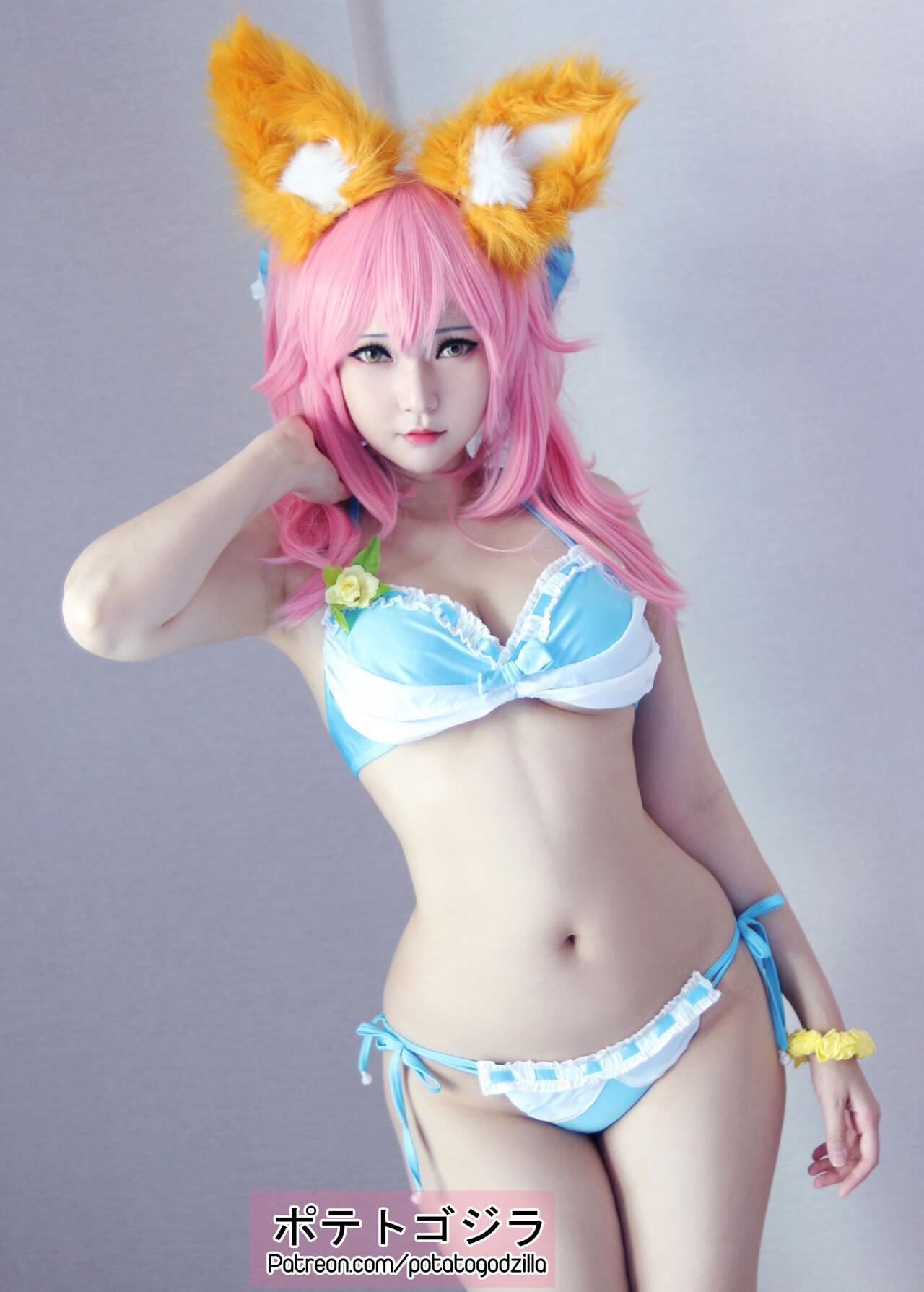 [Potato Godzilla ポテトゴジラ] Tamamo Bikini(1)