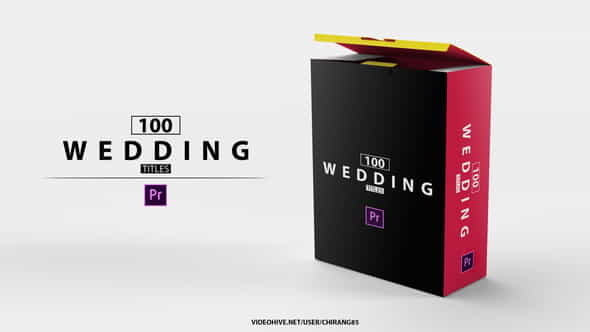 100 Wedding Titles of Love - VideoHive 22581297