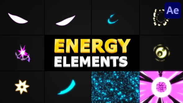 Energy Elements | After Effects - VideoHive 33670162