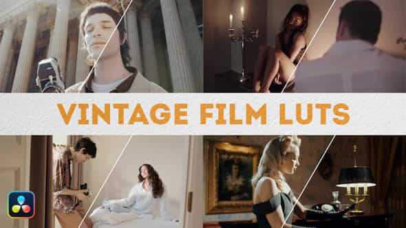 Vintage Film Luts Davinci Resolve - VideoHive 49768460