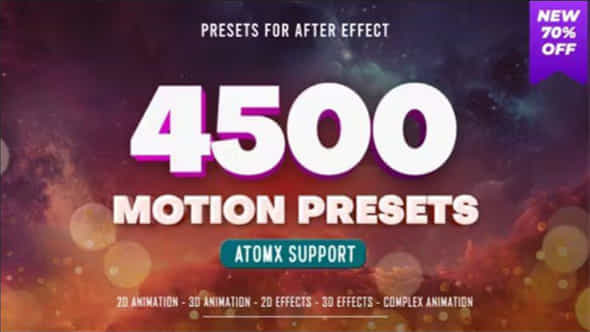 Motion Presets - VideoHive 46047999