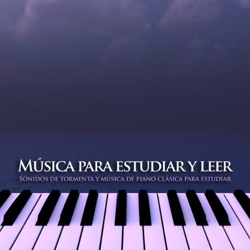 Musica Relajante Para Estudiar - Música para estudiar y leer Sonidos de tormenta y música de pian...