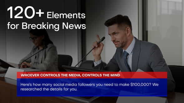 Broadcast News Package | Animated - VideoHive 35881515