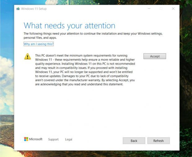 Microsoft cede: Windows 11 si installa anche su.....hardware incompatibile. PECynuuE_o