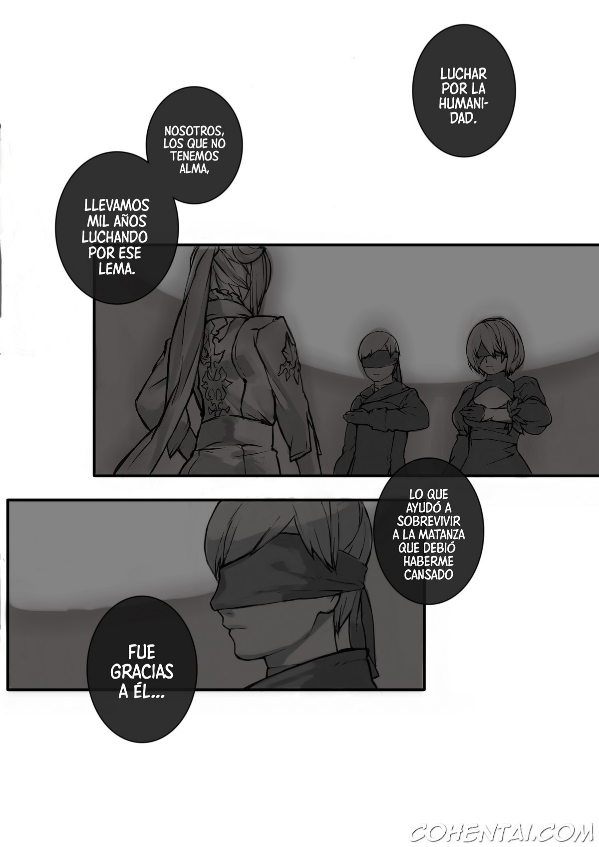 9S2B (NieR:Automata) xxx comics manga porno doujin hentai español sexo 