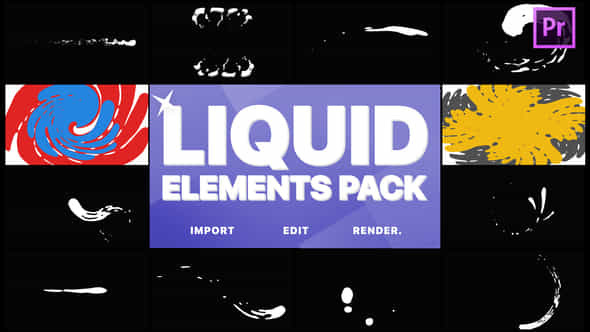 Liquid Elements - VideoHive 22817309