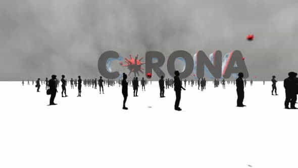 Corona Virus and People - VideoHive 25823381