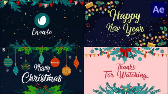 New Year Greetings Slideshow | - VideoHive 29725180