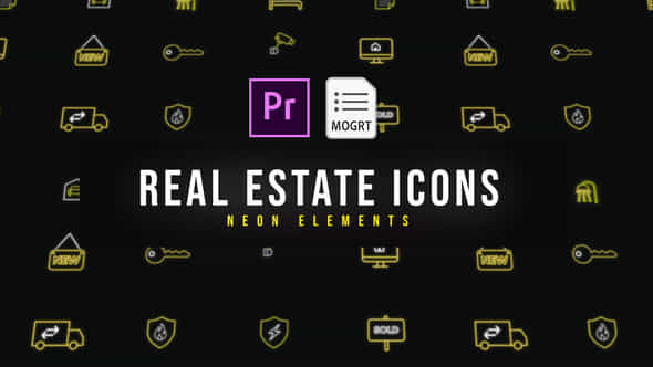 Real Estate Neon - VideoHive 39177631