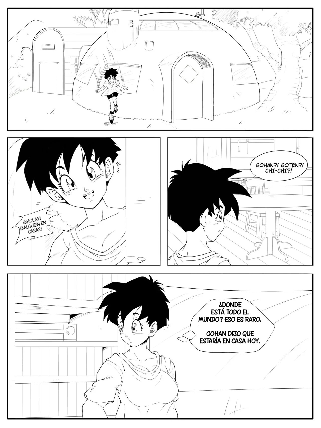 EL DURO ENCUENTRO DE GOKU Y VIDEL - 2