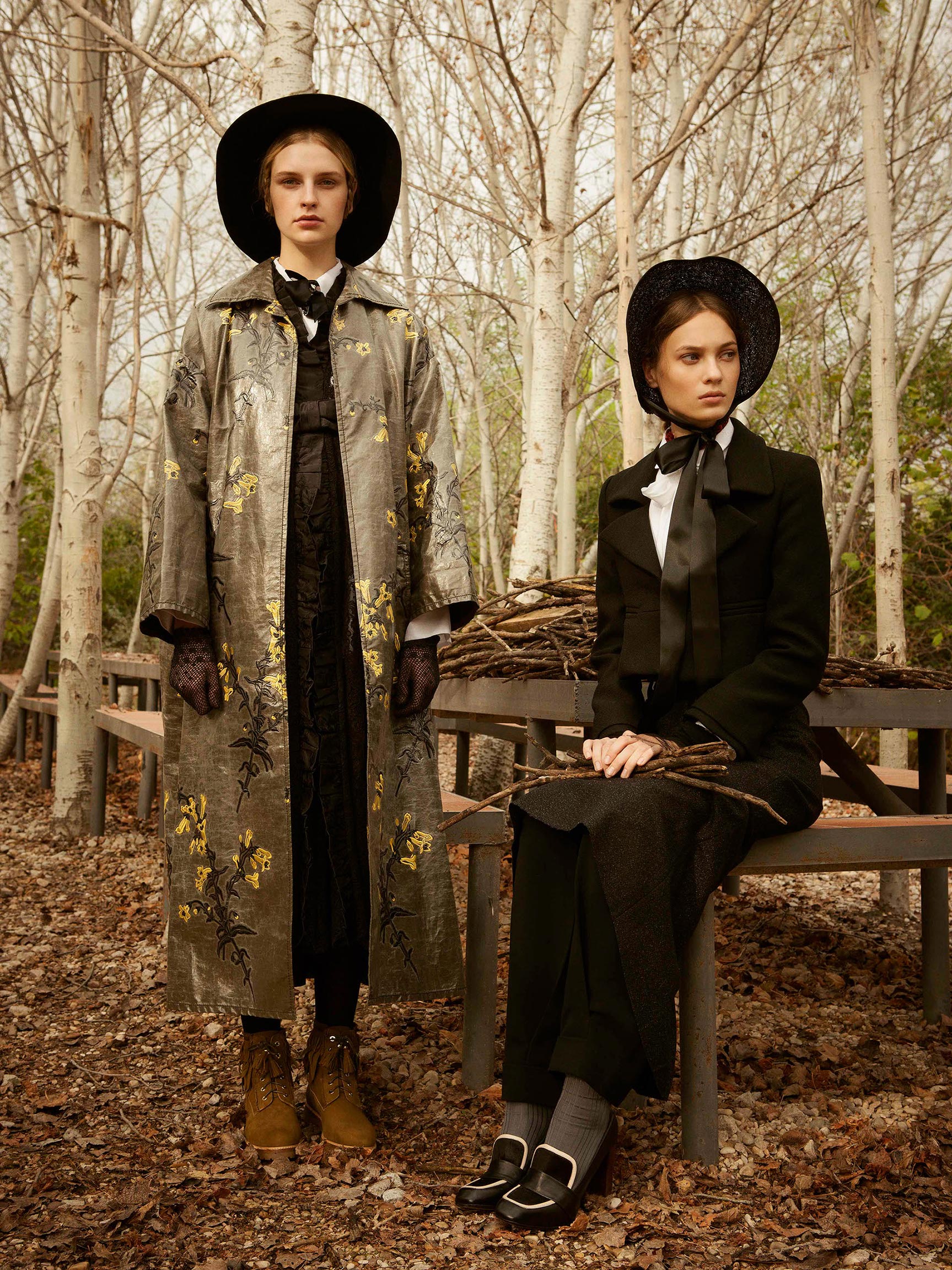 Амиши / Ieva Palionyte and Marie Konor by Santi Esteban / Mujerhoy Magazine Амиши / Ieva Palionyte and Marie Konor by Santi Esteban / Mujerhoy Magazine