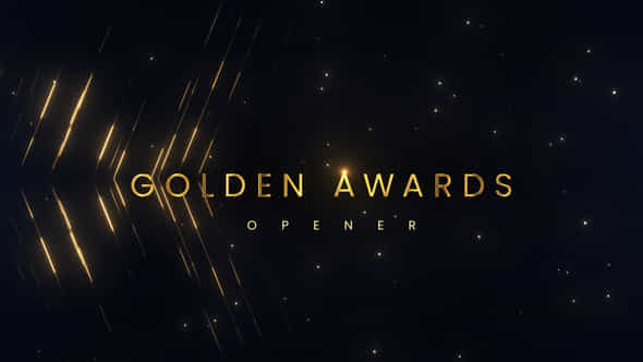 Golden Awards Opener - VideoHive 52132215