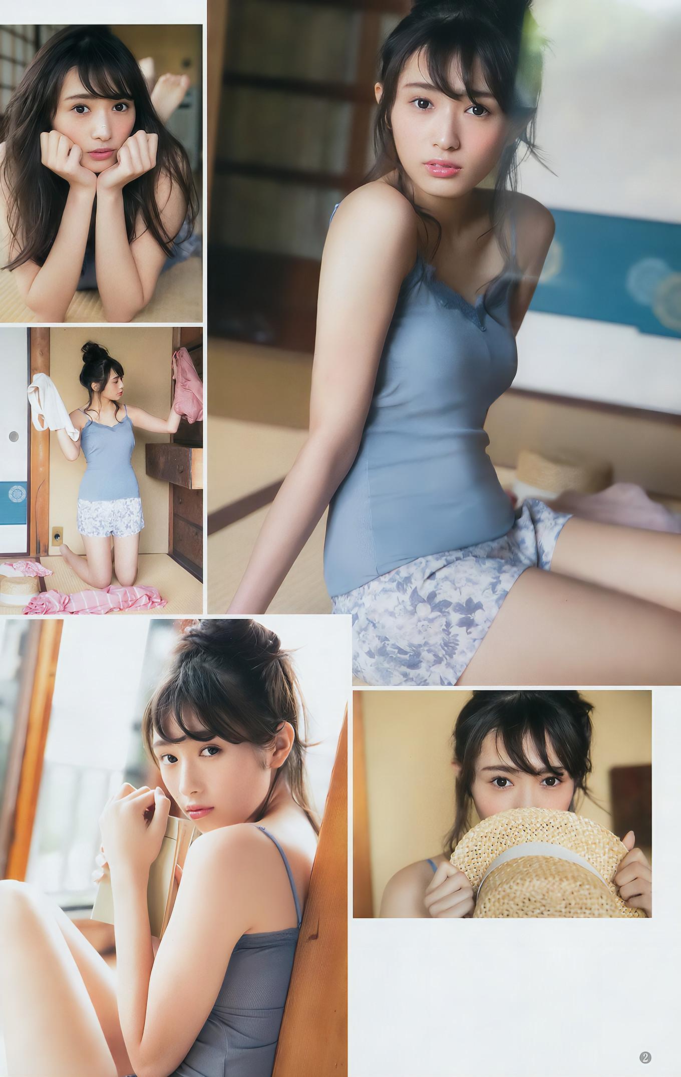 柏木由紀・渡辺梨加・真野恵里菜, Young Jump 2017 No.33 (ヤングジャンプ 2017年33号)(14)