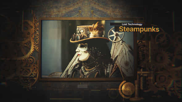 Steampunk History Slideshow - VideoHive 50854583