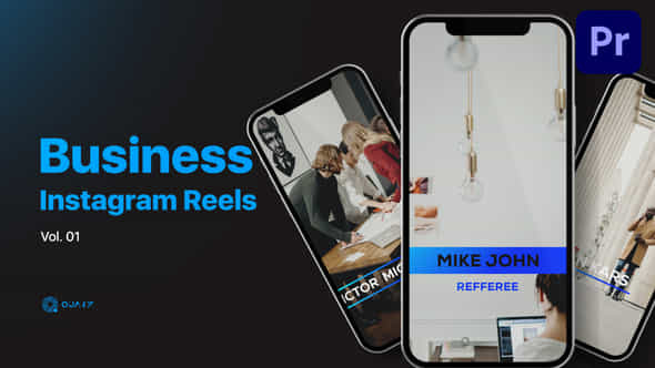 Business Instagram Reels For Premiere Pro Vol 01 - VideoHive 49913406