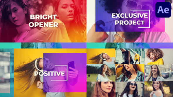 Clean Bright Opener For After Effects - VideoHive 57150570