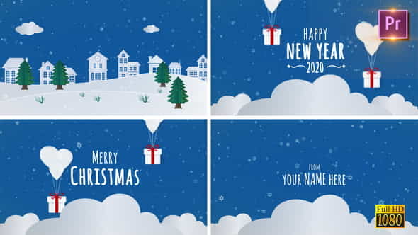 Christmas Card - Premiere PRO - VideoHive 25185907