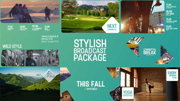 Stylish Broadcast Package - VideoHive 18149617