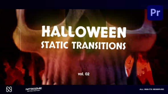 Halloween Transitions - VideoHive 48475332