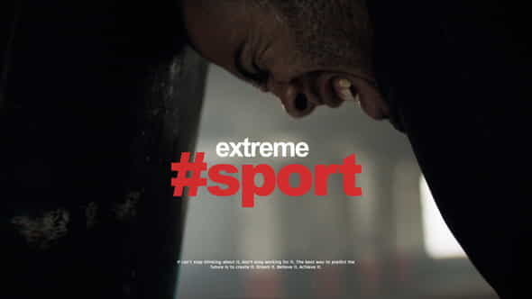 Extreme Sport Promo - VideoHive 25710231