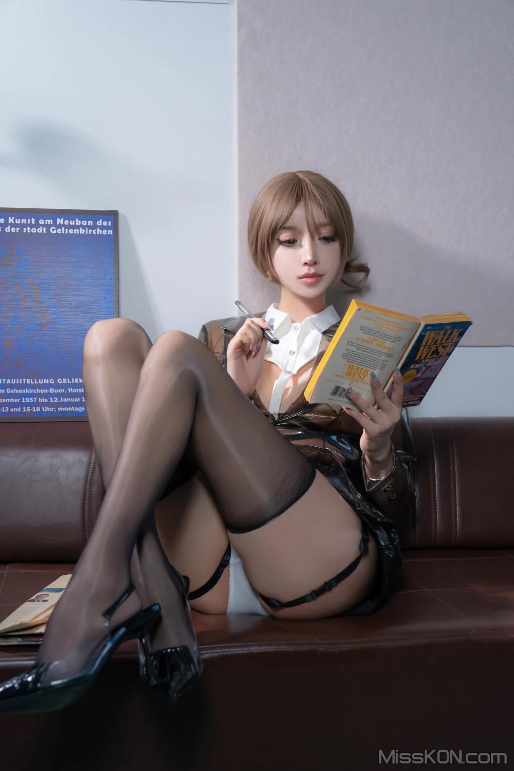 Coser@过期米线线喵: AI女教师 (57 photos)(50)
