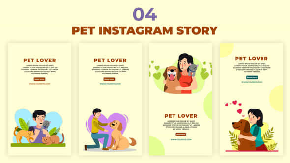 Pet Lover Instagram - VideoHive 39042802