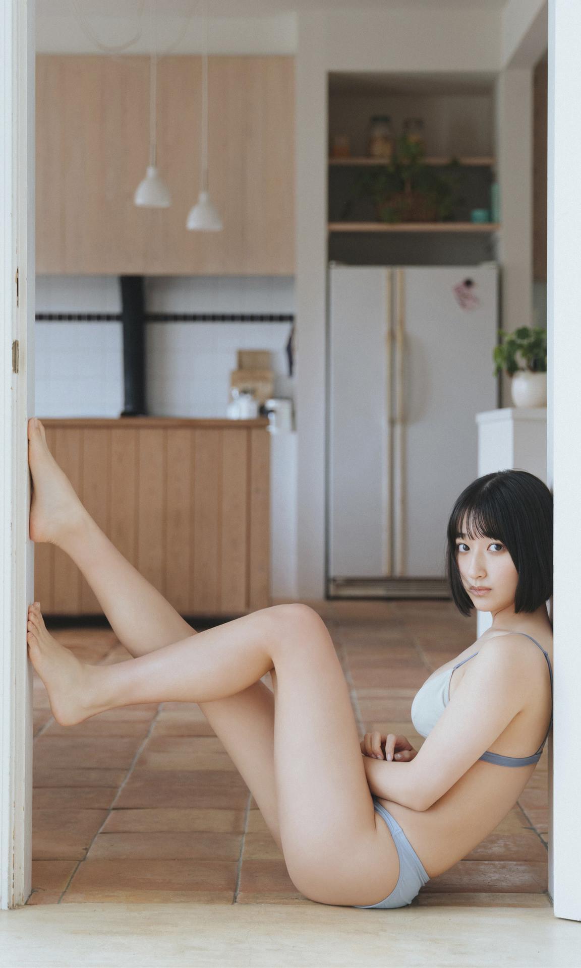 Akira Mizuno 水野瞳, 週プレ Photo Book 「19歳、走り続ける」 Set.01(29)