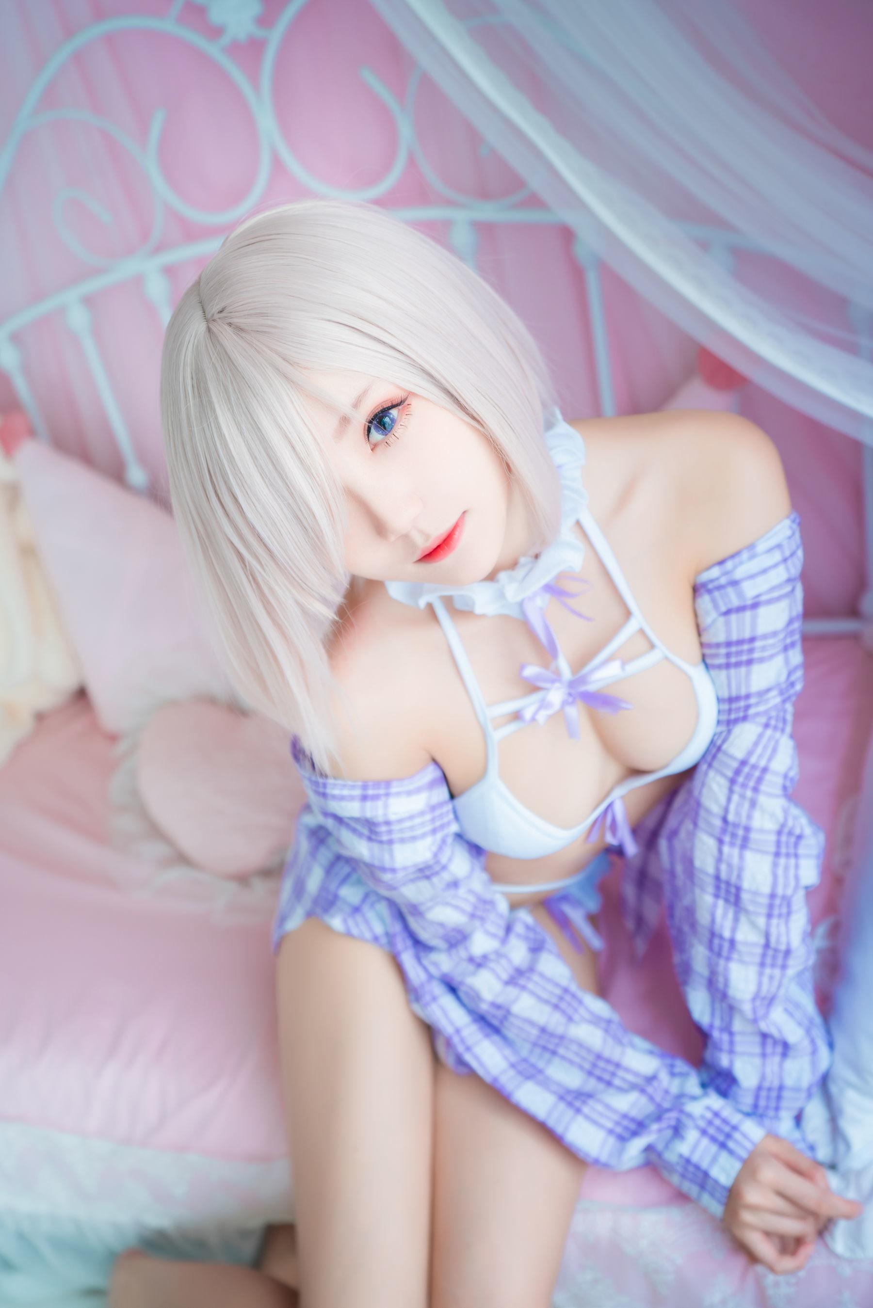 [网红COSER] 瓜希酱福利 – 玛修下着(4)