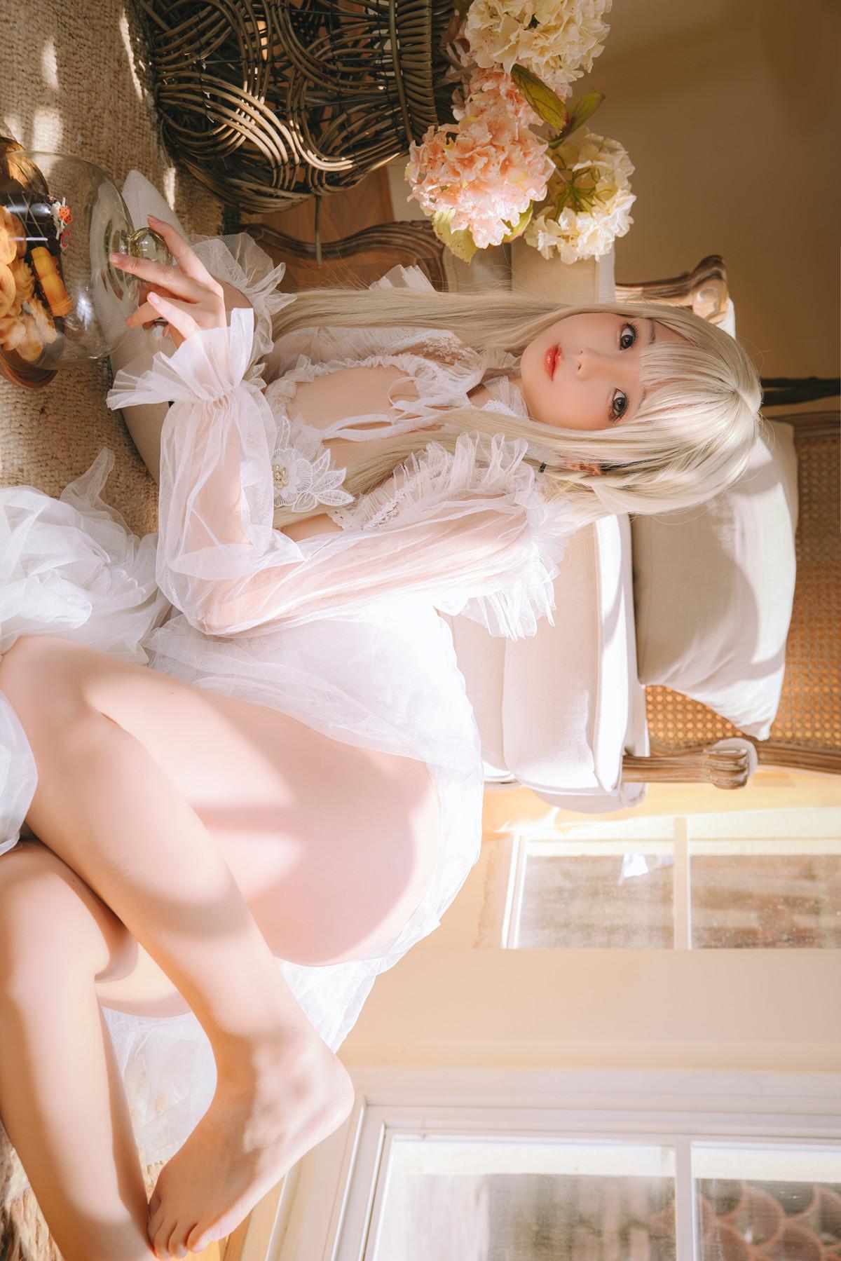 Cosplay Rinaijiao日奈娇 白纱衣 Set.01(18)