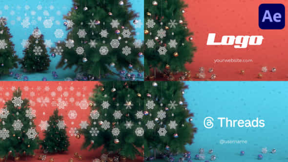 Christmas Logo For After Effects - VideoHive 48697107