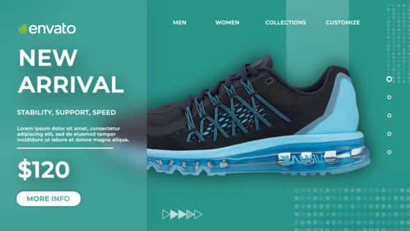 Sneakers Sale Product - VideoHive 47139367