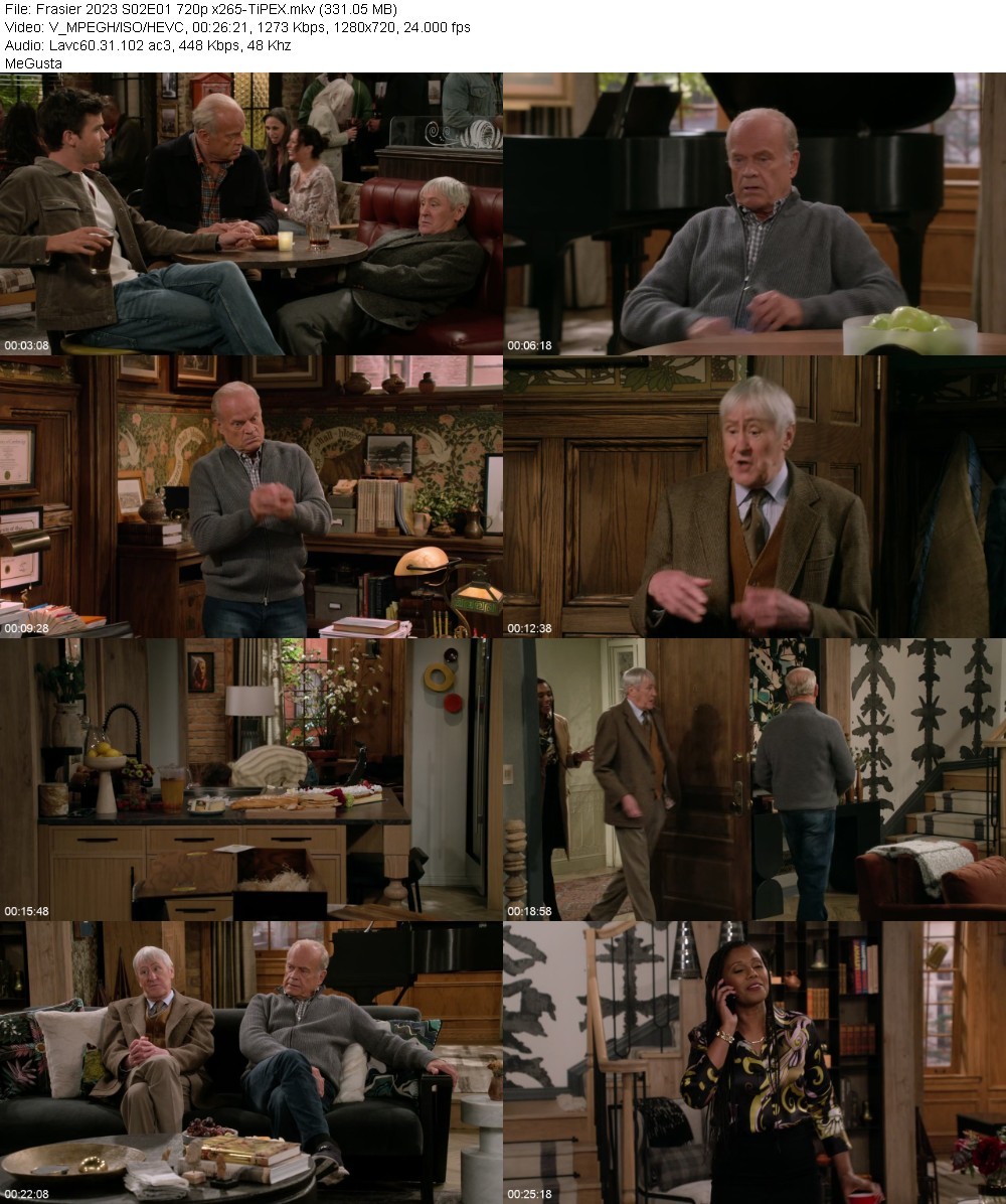 Frasier 2023 S02E01 720p x265-TiPEX