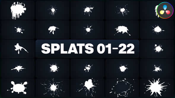 Splats Elements - VideoHive 47482641