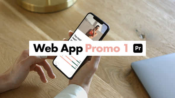 Web App Promo 1 For Premiere Pro - VideoHive 51786244