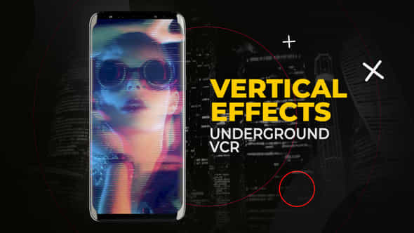 Vertical Underground Vcr Fx After Effects - VideoHive 58266775