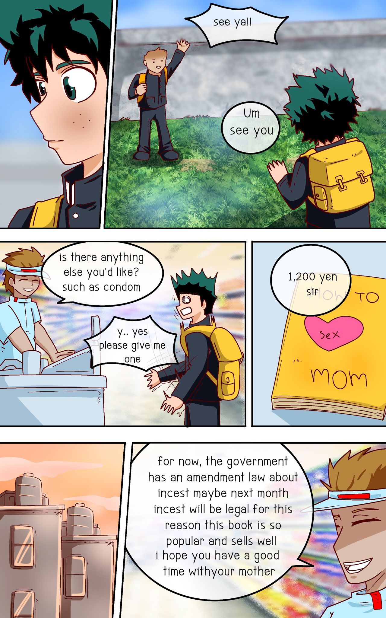 [Mr.s] How to make love with your mom (Boku no Hero Academia) [English]
