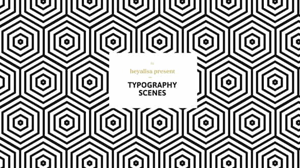 GraficaMinimalistic Typography Scenes - VideoHive 21254731