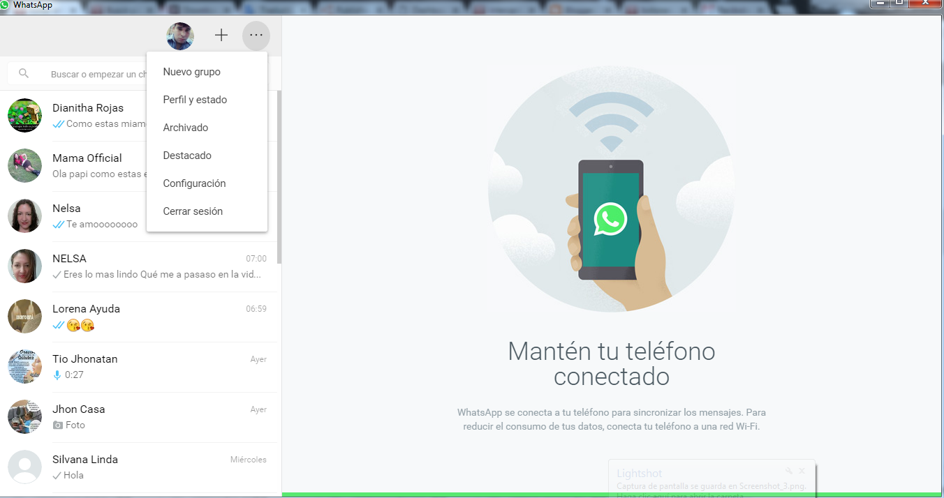 WGXCR85W_o - WhatsApp For Windows (2018) [PC] [Esp.] [UL-FJ-NF] - Descargas en general