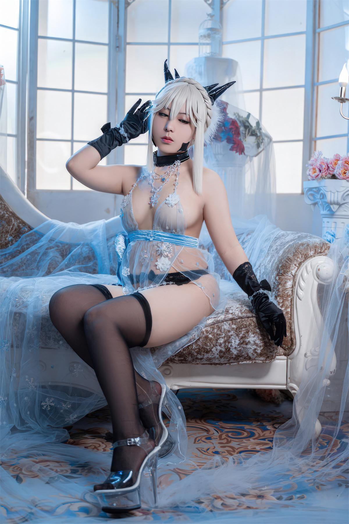 Cosplay 虎森森 黑枪呆 皇室糖霜(23)