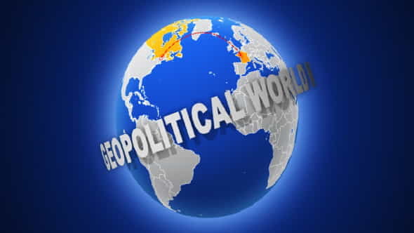 Geopolitical World Map - VideoHive 4142802