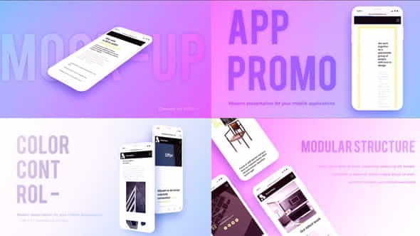 Phone Mock-up App Promo - VideoHive 23315177