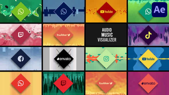 Audio Music Visualizer - VideoHive 44196501