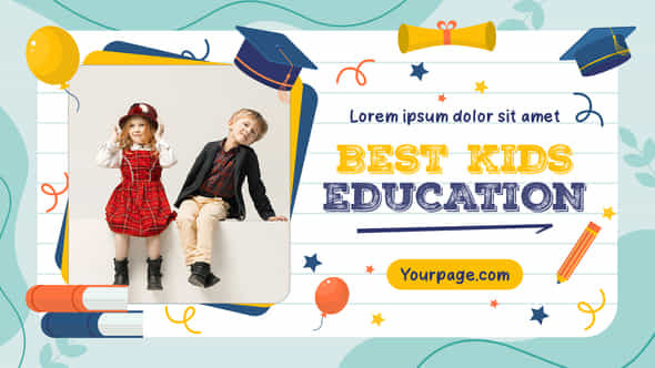 Back To School Slides Promo - VideoHive 49659329