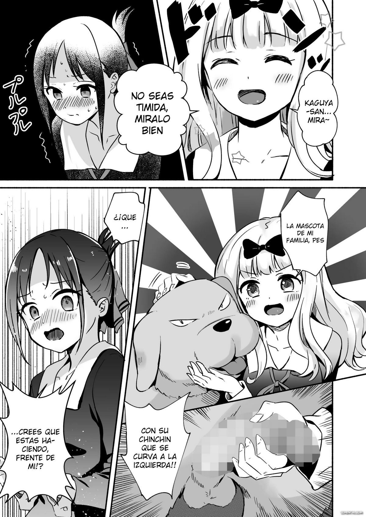 Kaguya-san Ni Pas No Seishori wo Tetsudatte itadakimashita (Kaguya-sama wa Kokurasetai) xxx comics manga porno doujin hentai español sexo 