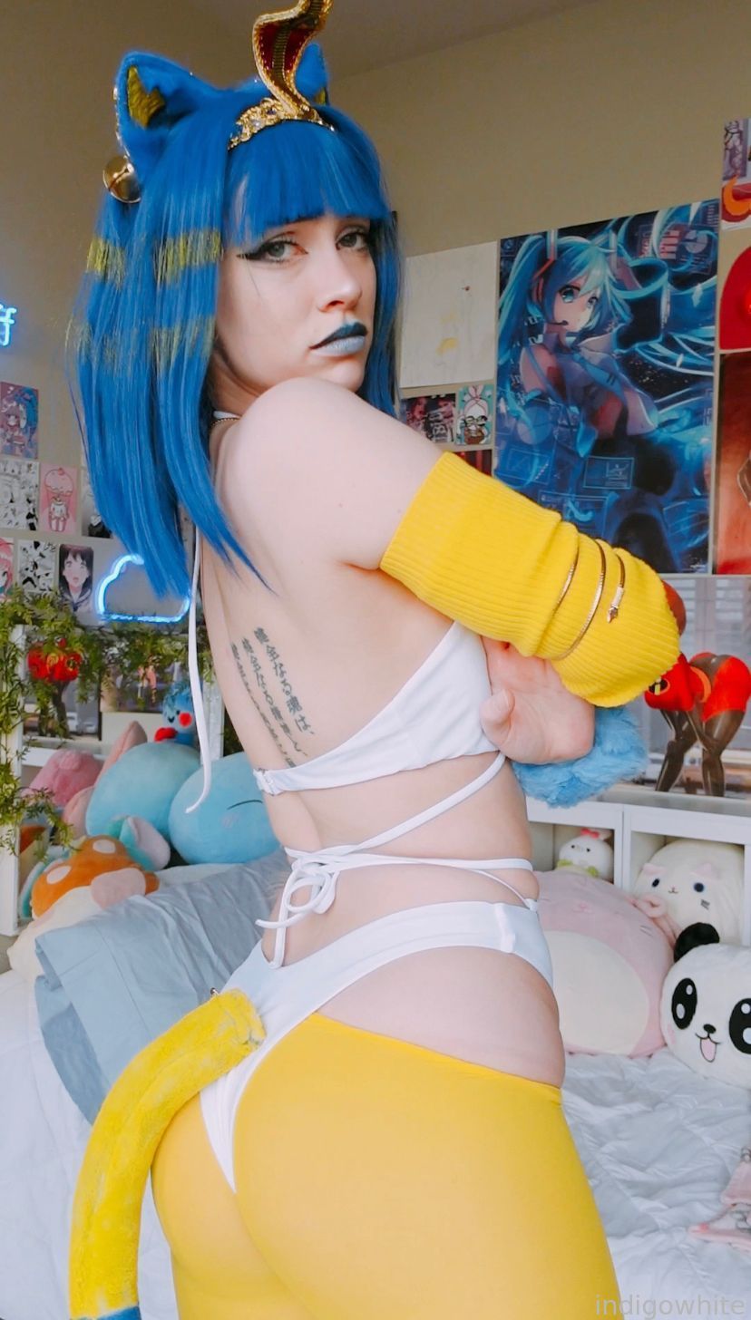 Indigo White - Ankha
