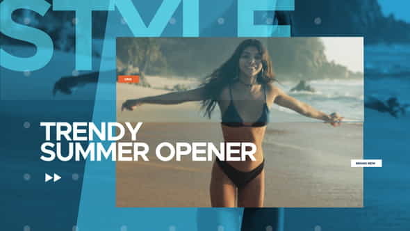 Summer Trendy Opener | After - VideoHive 33408558