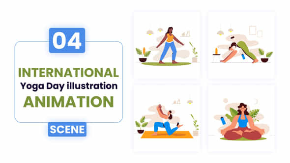 International Yoga Day - VideoHive 52888221