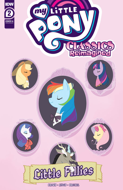 My Little Pony - Classics Reimagined - Little Fillies #1-4 (2022-2023) Complete