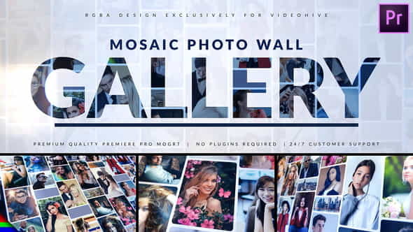 Mosaic Photo Gallery | Logo - VideoHive 33823891