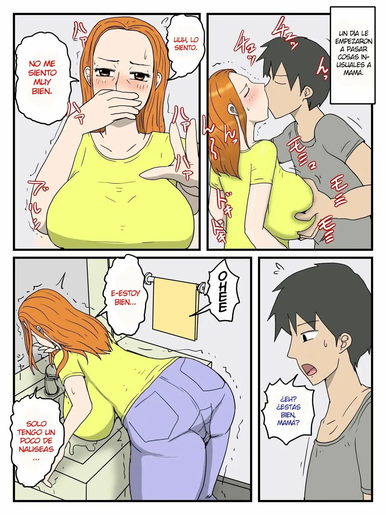 [poteto-chips] Ore no Onaho wa Okaa-san 4 [Spanish] [Xavit0_0]